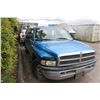Image 2 : 1999 DODGE RAM 1500, PU, BLUE, VIN # 1B7HC13Y8XJ641029