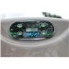 Image 3 : CAL SPAS AQUA SERIES ROUND HOT TUB WITH SUNSET STORM INTERIOR AND SMOKE 78" CABINET C/W