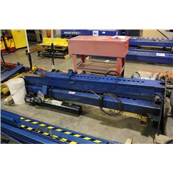 BEN PEARSON NDL7 7 ,000 LBS 2 POST A-FRAME CAR HOIST