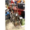 Image 1 : 2 WHEEL HAND TRUCK,TORCH CART, HOSES AND TORCH