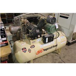 INGERSOLL-RAND 2545 E10V WITH STARTER ELECTRIC HORIZONTAL AIR COMPRESSOR