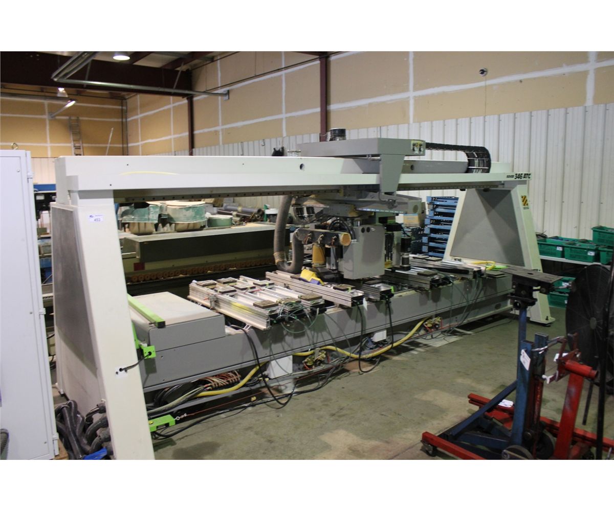 BIESSE ROVER 346 PNEUMATIC SUCSION LARGE SCALE CNC WOOD ROUTER WITH ...