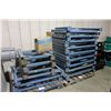 Image 1 : 2 PALLETS OF BLUE SHORT PALLET RACKING UPRIGHTS