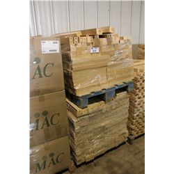 PALLET OF WOODEN FURNITURE PARTS