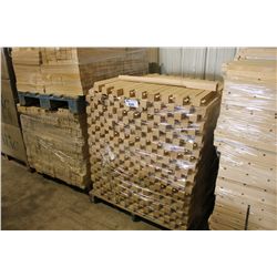 PALLET OF WOODEN FURNITURE PARTS