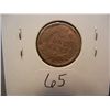 Image 2 : 1863 Copper Nickel Indian Head Cent Key Date