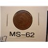 Image 1 : 1874 Indian Head Cent MS 62
