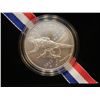 Image 1 : 2012 United States Mint Infantry Soldier UNC.  90 % Silver Dollar