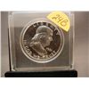 Image 1 : 1961 Franklin Half Dollar Proof