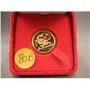 Image 1 : 1988 Year of the Dragon- 91.6 % in compostion containing 7.32 Grams of Pure Gold, 23 Mill. In Diam. 