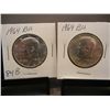Image 1 : 2-1964 Kennedy Half Dollars BU