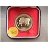 Image 1 : 1985 Year of the Ox-  90 %  Silver in compostion containing 13.5 Grams of Pure Silver, 33 Mill. In D