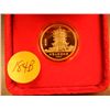 Image 2 : 1987 Year of the Rabbit-  91.6 % in compostion containing 7.328 Grams of Pure Gold, 23 Mill. In Diam