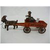 Image 3 : Cast Iron Express Wagon and Goat
