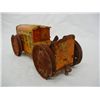 Image 3 : Orange Metal Tractor, Rough Condition, Rust