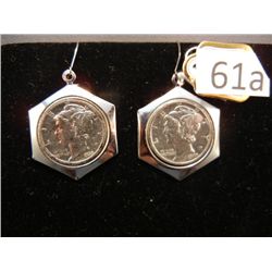Mercury Dime Earrings