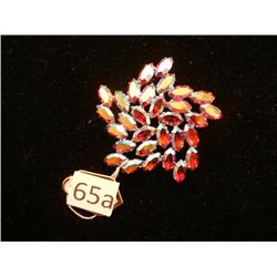 B. David Gemstone Brooch