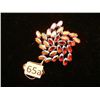 Image 1 : B. David Gemstone Brooch