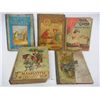 Image 1 : "Puss in Boots", "Baby Hours", "The Mammoth Storybook", "Mother Goose Nursery Rhymes", and "Alice in