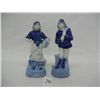 Image 1 : Occupied Japan Woman and Man Figurines