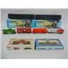Image 1 : 2- Athearn Trains, HO Scale Tank Car, & Santa Fe Caboose; 4 Misc. Trains