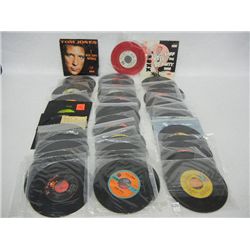Flat of 45 Records-