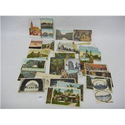 60 Foreign and United States Post Cards