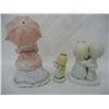 Image 3 : 3 Enesco Precious Moments Figurines: Victorious in Jesus, God Bless the Day We Found You, and April 