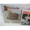 Image 3 : KitchenAid Food Grinder Attachment, KitchenAid Appliance Cover, and 2 KitchenAid Cookbooks