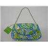 Image 1 : Small Vera Bradley Purse: Blue, White, and Yellow