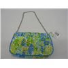 Image 2 : Small Vera Bradley Purse: Blue, White, and Yellow