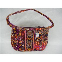 Small Vera Bradley Purse: Purple and Orange