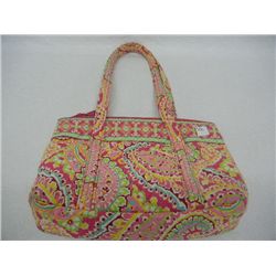 Vera Bradley Purse: Pink and Yellow