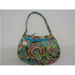 Small Vera Bradley Purse: Pink, Black, and Teal