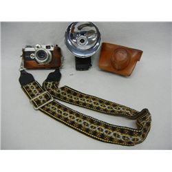 Argus 50mm Camera and Argus Flash