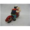 Image 2 : Cast Iron Popeye on a Motorcycle