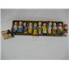 Image 1 : Bisque Dolls of the World Collection and Small Black Memorbilia Figurine, Both made in Japan, and Sm
