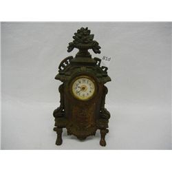 Cast Iron Clock, Marked 336, Made in USA