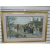 Image 1 : Large Framed Colonial Scene