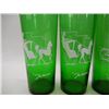 Image 2 : 8 Longboy Glass Tumblers 2 each-Gas Buggy,Open Sleigh,A bicyle for two, The Hansom