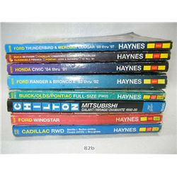 Auto Repair Manuals, Cadillac, Ford Windstar,Mitsubishi Honda Civic,84-91, Ford Ranger & Bronco 83-9