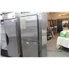 Image 1 : SS 4 DOOR DOUBLE SIDED MOBILE REFRIGERATED CABINET