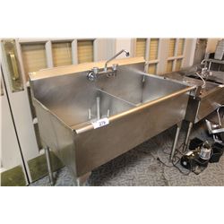 SS 4' DOUBLE SINK