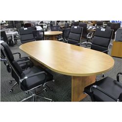 MAPLE 8' BOARDROOM TABLE