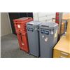 Image 1 : LOT OF 3 TRADESHOW CANISTERS WITH CONTENTS