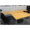 Image 1 : LOT OF 10 MAPLE CORNER COMPUTER DESKS