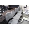 Image 1 : LOT OF 6 GREY STENO CHAIRS