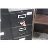 Image 1 : BLACK 3 DRW. LEGAL FILE CABINET