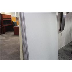 LOT OF 4 GLOBAL EO OFFICE PARTITIONS