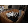 Image 1 : LARGE BIN OF ASSORTED RESTAURANT FLATWARE, INSERTS, KITCHENWARE AND MORE